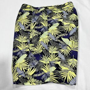 Duluth‎ Men Swim Trunks Tropical Blue Green Beach Surf Water Shorts Lined Sz 3XL